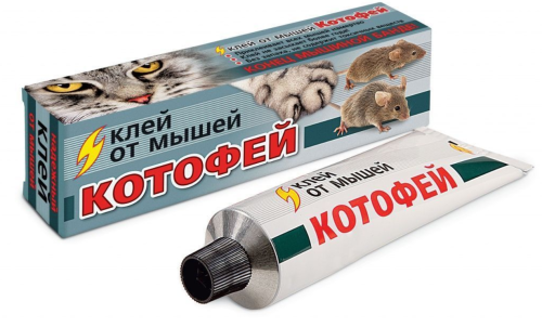 Non-toxic Glue against Rodents “Kotofey