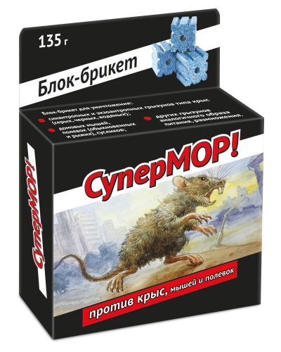 Anti-Rodent Briquette “Supermor”