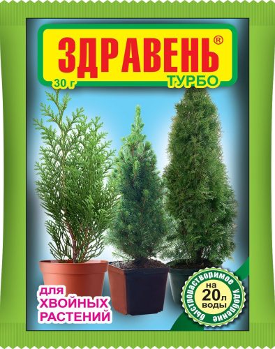 Fertilizer for coniferous plants «Zdraven Turbo»