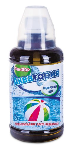 Disinfectant “Aquatoria Alga-STOP” for prevention of algae
