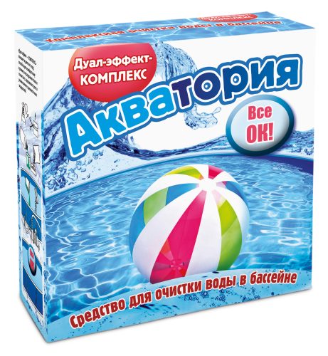 «Aquatoria Dual-effect — COMPLEX» for complex pool water purification