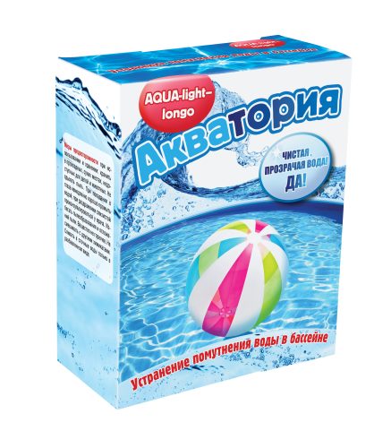 «Aquatoria AQUA-light – longo» to eliminate turbidity of pool water